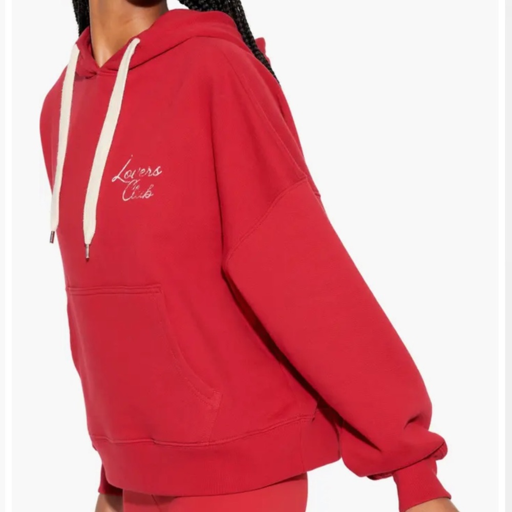 Spiritual Gangster Red Lovers Club Hoodie - Picture 2 of 2